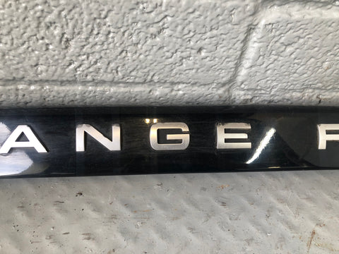 Range Rover Sport Tailgate Trim Santorini Black Facelift 2011 to 2013 D16076