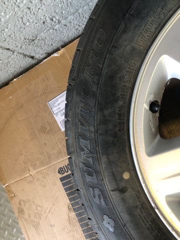 Freelander 2 Alloy Wheels and Tyres 17" Land Rover 235/65R17 2006 to 2015 J31076