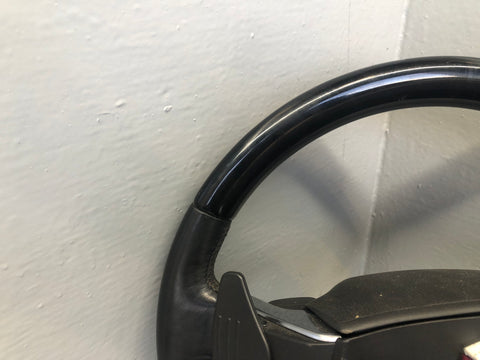 Range Rover L322 Leather Steering Wheel Piano Black Heated 2010 to 2013 L29076