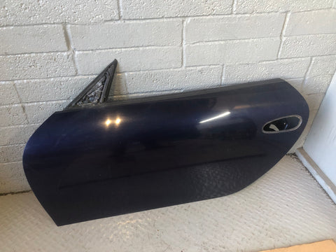 Porsche Boxster 986 Door Near Side Left in Lapis Blue Metallic 3A8 1996 to 2004