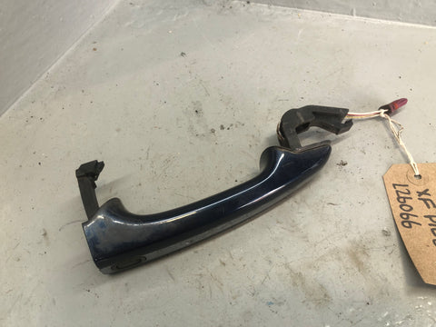 Jaguar XF Rear Door Handle Near Side Indigo Blue Keyless X250 2007 to 2015