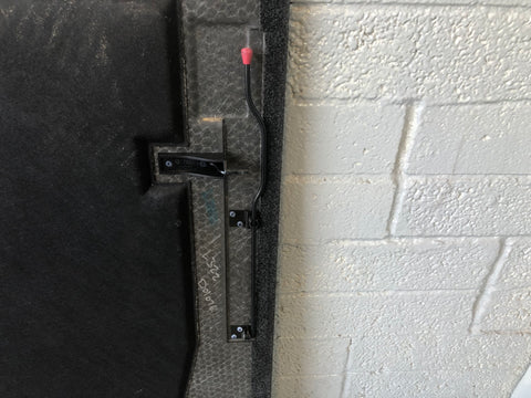 Range Rover L322 Boot Floor Carpeted in Black 2002 to 2012 D01076