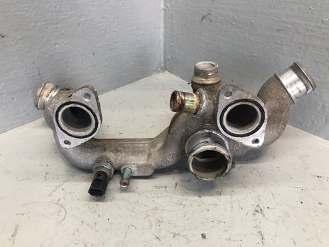 Range Rover L322 Thermostat Water Pipe 4.2 V8 Supercharged 4H33-8A520-AD