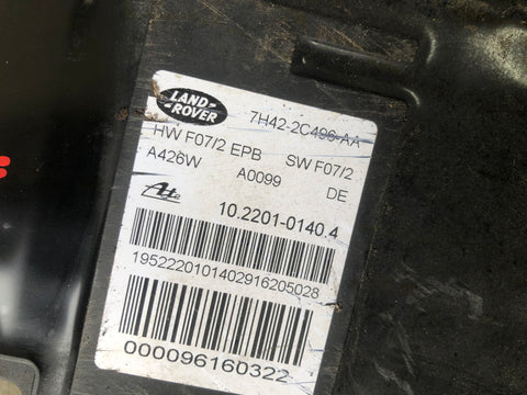 Range Rover Electric Handbrake 7H42-2C496-AA Module L322 Facelift 2006 to 2009