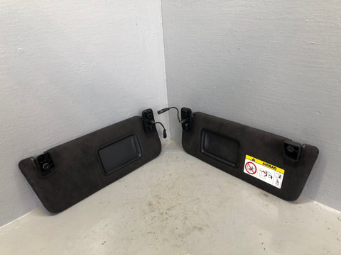 Range Rover Sport Sun Visors Mirrors and Lights Black L494 2014 to 2022 L14096