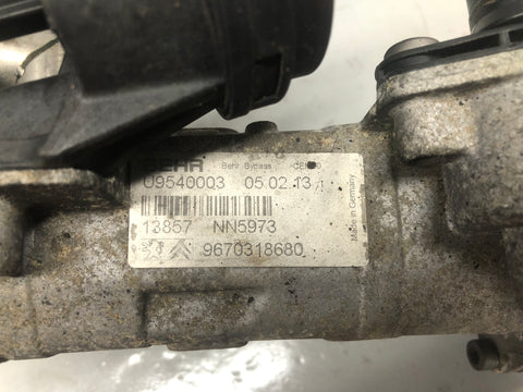Jaguar XF EGR Valve and Cooler 2.2 SD4 9670318680 X250 Land Rover 2011 to 2015
