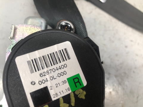 Discovery Sport Seat Belt Off Side Rear 3rd Row L550 Land Rover 2014 to 2019