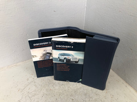 Discovery 3 Handbook User Manual in Wallet Land Rover 2004 to 2009 L03096