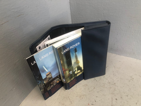 Discovery 4 Handbook User Manual in Wallet Land Rover 2014 to 2016 L10076