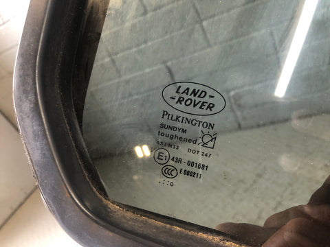 Discovery 4 Window Glass Door Off Side Rear Quarter Land Rover Tinted