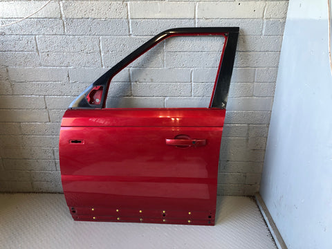 Range Rover Sport Door Near Side Left Front Bare Firenze Red L320 2009 to 2013