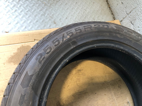 Road X RX Quest Part Worn Tyre 255/55R20 6mm Tread 255 55 20 D01076B