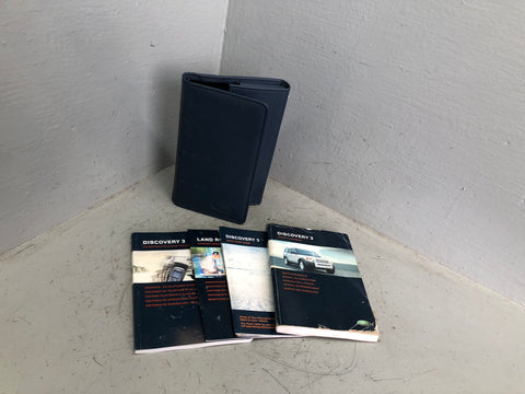 Discovery 3 Handbook User Manual in Wallet Land Rover 2004 to 2009 L03096
