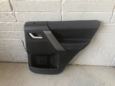 Freelander 2 Door Cards Set of 4 in Black Cloth Land Rover 2006 to 2010 J07076