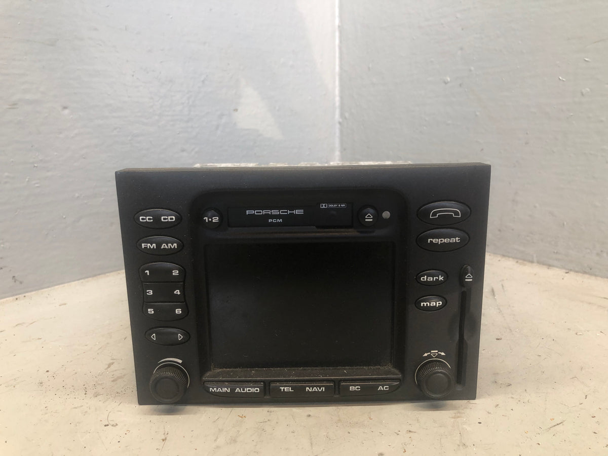 Porsche Boxster 986 Radio Sat Nav Screen Phone Unit 996.642.144.00 1999 to 2004