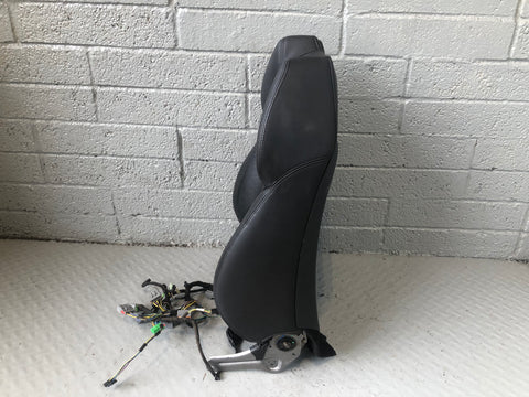Range Rover Evoque Seat Back Front Off Side Leather Black 3 Door 2011 to 2015