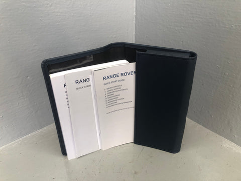 Range Rover Evoque Handbook User Manual in Wallet L538 2011 to 2018 L03066