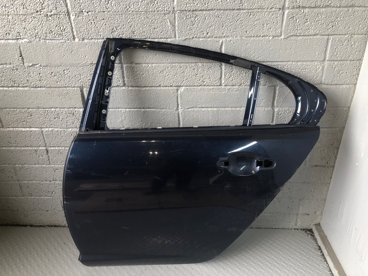 Jaguar XF Rear Door Near Side Left Indigo Blue Metallic JJX X250 2007 to 2015