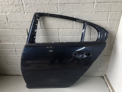 Jaguar XF Rear Door Near Side Left Indigo Blue Metallic JJX X250 2007 to 2015