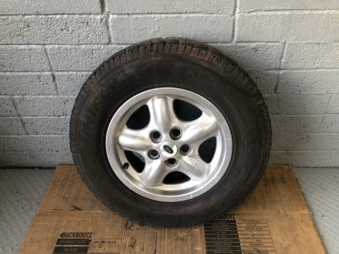 Discovery 2 Alloy Wheels with Tyres Set of 5 x 235/70R16 Land Rover L20076