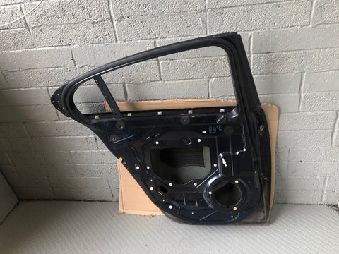Jaguar XF Rear Door Near Side Left Indigo Blue Metallic JJX X250 2007 to 2015