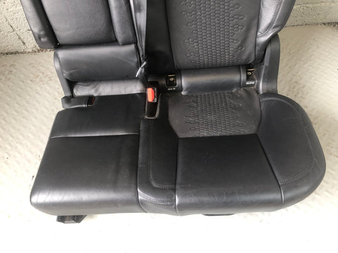 Discovery Sport Rear Middle Row Seats Pair Black Leather L550 Land Rover L15066