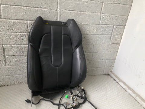 Range Rover Evoque Seat Back Front Near Side Leather Black 3 Door 2011 to 2015