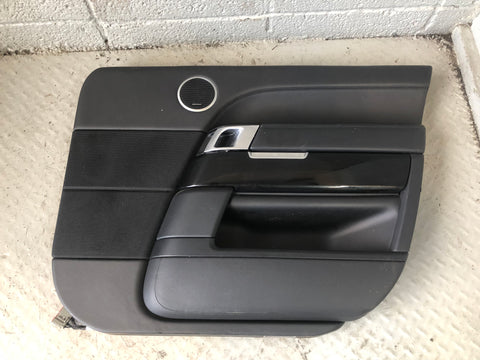 Range Rover L405 Door Cards Set Black with Gloss Black Trim 2013 to 2017 L15056