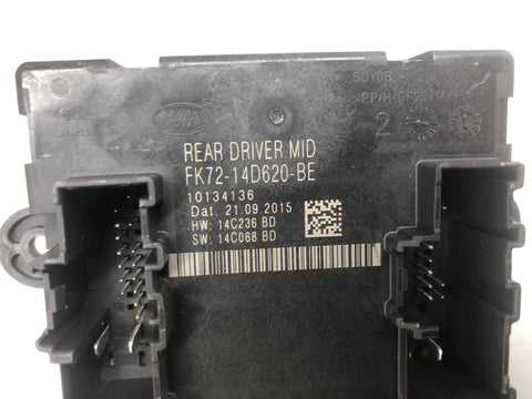 Discovery Sport Door Module ECU Off Side Rear FK72-14D620-BE L550 2014 to 2019