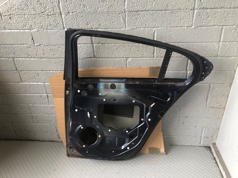 Jaguar XF Rear Door Off Side Left Indigo Blue Metallic JJX X250 2007 to 2015