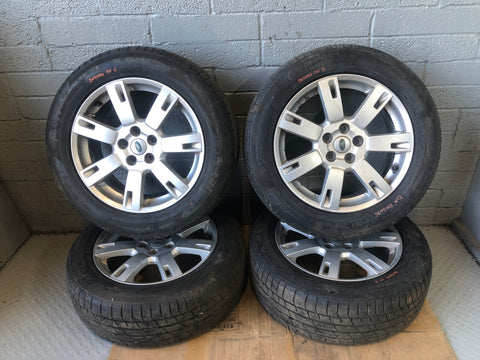 Discovery 4 Alloy Wheels and Tyres 255/55R19 Set of x 4 Land Rover D03086