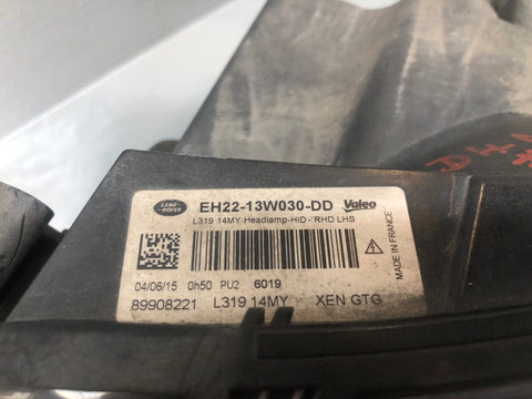 Discovery 4 Headlight Off Side Xenon EH22-13W029-DD Land Rover 2014 To 2016