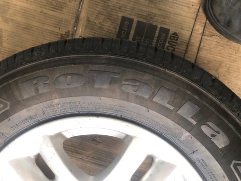 Freelander 2 Alloy Wheel and Tyre 16" Land Rover 215/75R16 2006 to 2015 L25094B