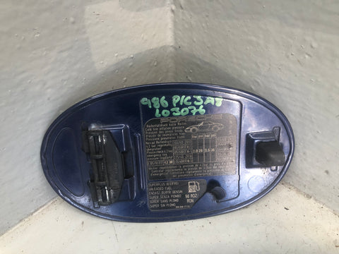 Porsche Boxster 986 Fuel Flap in Lapis Blue Metallic 3A8 1996 to 2004