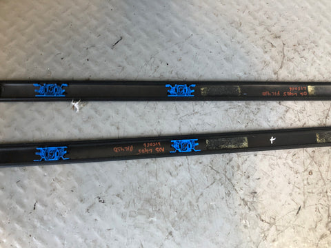 Range Rover L405 Roof Channel Trim Strip Pair Causeway Grey 2013 to 2017