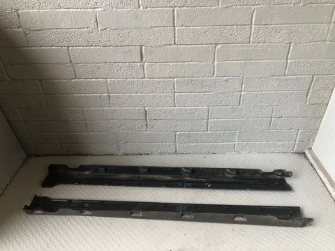 Freelander 2 Sill Cover Trims Pair Land Rover 2006 to 2014 Black Plastic D08066