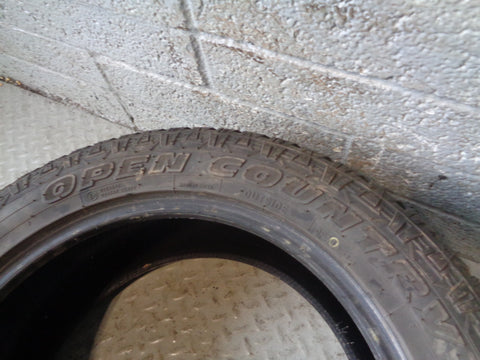 Toyo A/T Open Country Part Worn Tyre 255/55R19 255 55 19 6mm Tread L22015A