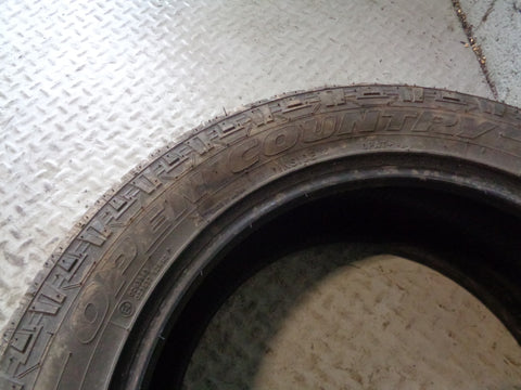 Toyo A/T Open Country Part Worn Tyre 255/55R19 255 55 19 5mm Tread L22015B