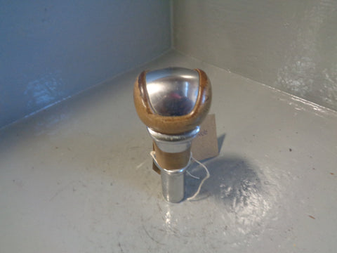 Porsche Cayenne 958.1 92A Gear Knob in Beige and Silver Auto 2011 to 2014