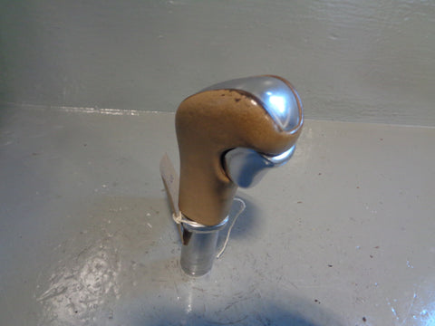 Porsche Cayenne 958.1 92A Gear Knob in Beige and Silver Auto 2011 to 2014