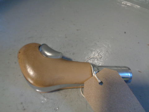 Porsche Cayenne 958.1 92A Gear Knob in Beige and Silver Auto 2011 to 2014