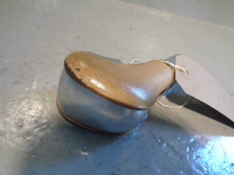 Porsche Cayenne 958.1 92A Gear Knob in Beige and Silver Auto 2011 to 2014