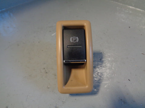 Porsche Cayenne 958.1 92A Parking Brake Switch in Beige and Silver 2011 to 2014