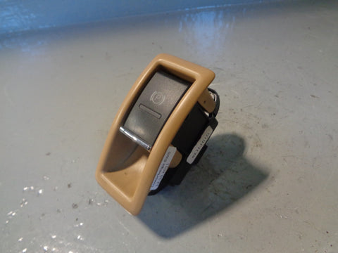 Porsche Cayenne 958.1 92A Parking Brake Switch in Beige and Silver 2011 to 2014