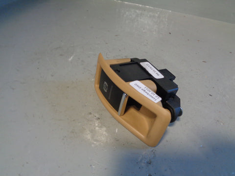 Porsche Cayenne 958.1 92A Parking Brake Switch in Beige and Silver 2011 to 2014