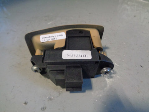 Porsche Cayenne 958.1 92A Parking Brake Switch in Beige and Silver 2011 to 2014