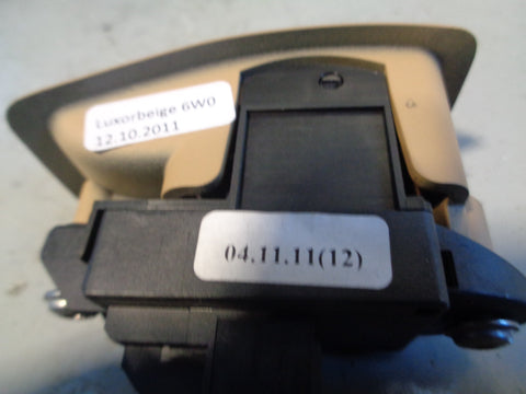 Porsche Cayenne 958.1 92A Parking Brake Switch in Beige and Silver 2011 to 2014
