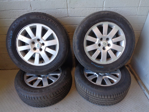 Discovery 3 Alloy Wheels and Tyres 255/60R18 Set of x 4 Land Rover K19065