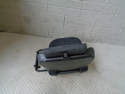 Discovery 2 Dickie Seats Pair Black / Grey Cloth 3rd Row Land Rover 1998 to 2004