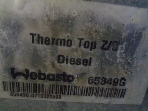 Range Rover L322 Webasto Water Heater Pre-Heater 65849G 2006 to 2013